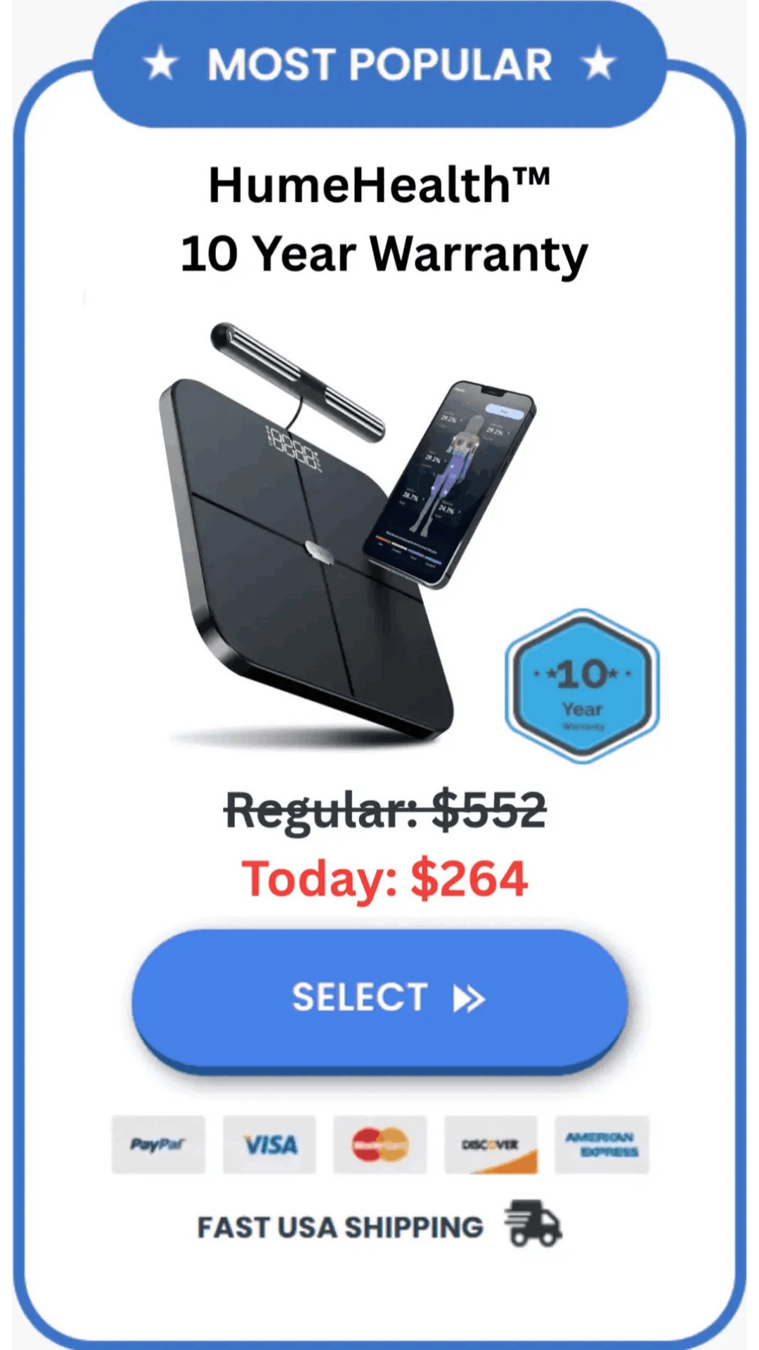 order Hume Health Body Pod